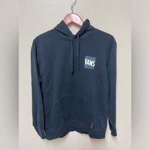 Vans Hoodie Mens M Off The Wall Graphic Sweatshirt Checkered Black Logo Skate